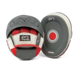 Rival RPM80 Impulse Punch Mitts – Grey/White/Red