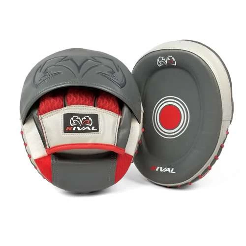 Rival RPM80 Impulse Punch Mitts β Grey/White/Red