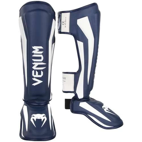 Venum Elite Standup Shinguards – Khaki/Black - Image 3
