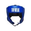 Tuf Wear PU Open Face Headguard – Blue