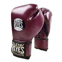 Cleto Reyes Hook And Loop Sparring Gloves – Metallic Purple