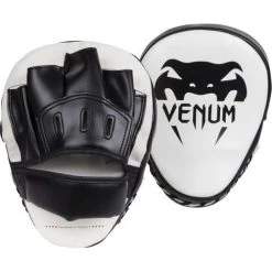 Venum Light Focus Mitts – White/Black