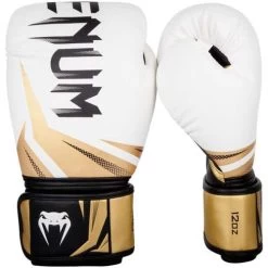 Venum Challenger 3.0 Boxing Glove β White/Black/Gold