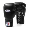 Winning MS Training Gloves Lace Up – Black