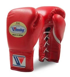 Winning MS Pro Fight Boxing Gloves – Red